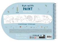 LITTLE DUTCH Omalovánky s vodovkami Fairy Garden / Forest Friends