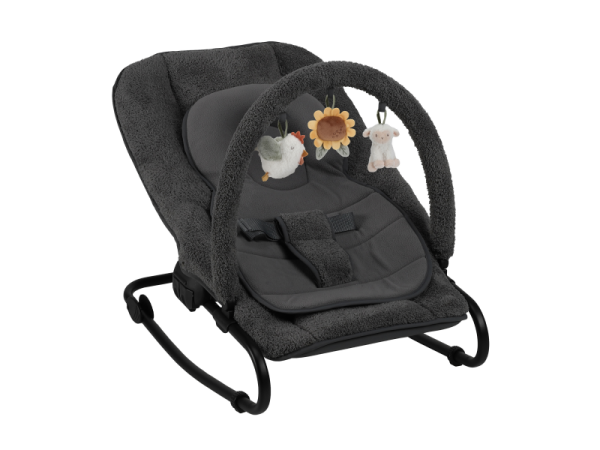 LITTLE DUTCH Houpací lehátko - Grey