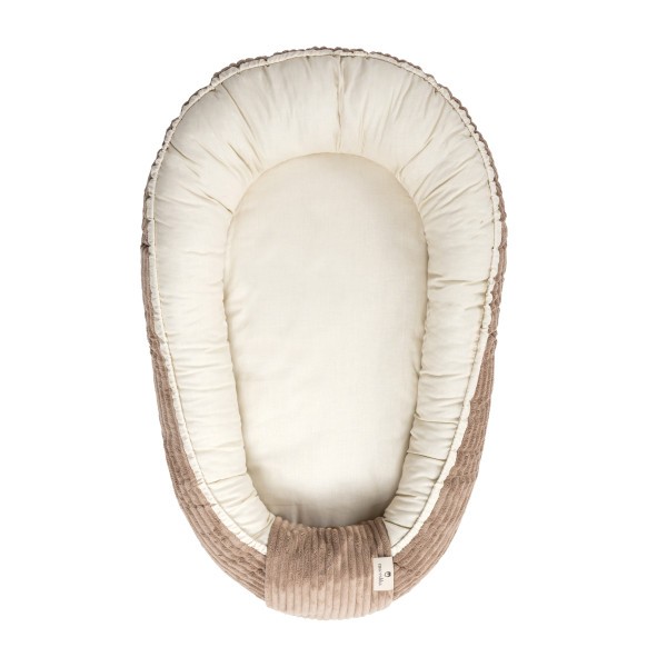 MACESHKA Hnízdečko manžestrové - Hnědé