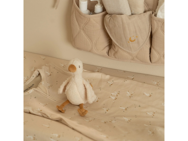 LITTLE DUTCH Potah na přebalovací podložku Husa Newborn Naturals