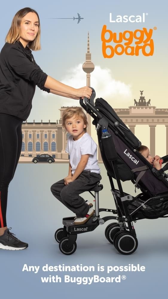 LASCAL Sedátko ke stupátku Buggy Board™ Maxi