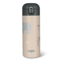 ZOPA Termoska na tekutiny s brčkem 400 ml