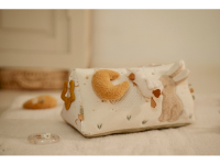 LITTLE DUTCH Polštářek trojhranný s aktivitami Newborn Naturals