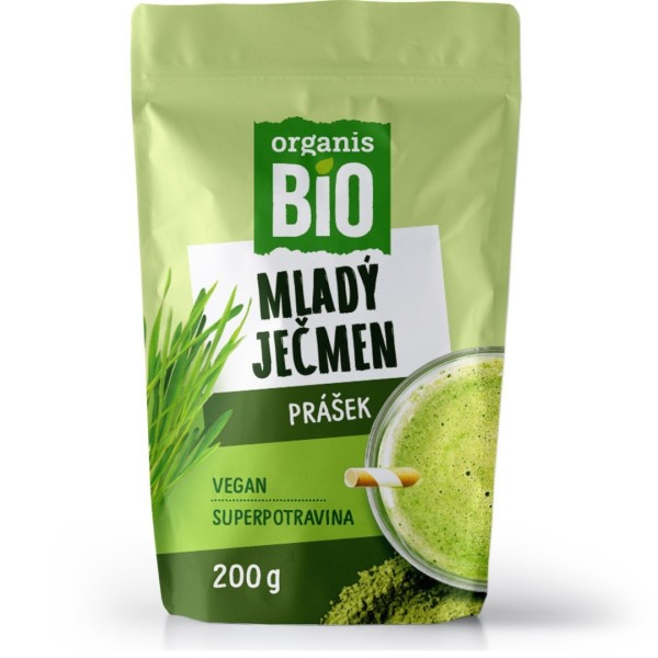 ORGANIS Mladý ječmen 200 g - Mladý ječmen 200 g