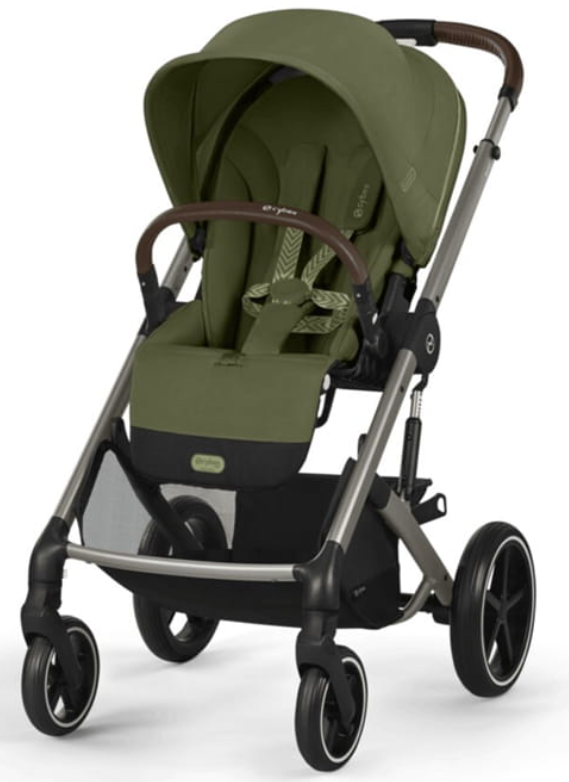 CYBEX Gold BALIOS S Lux Sportovní kočárek - TPE B/Moss Green-khaki