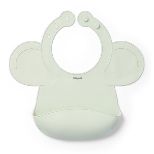 BABYONO Bryndák silikonový - Sage
