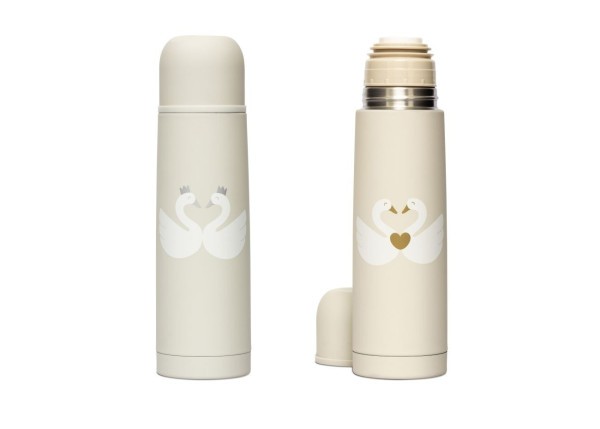 Suavinex TERMOSKA na tekutiny LABUŤ - ŠEDÁ LABUŤ