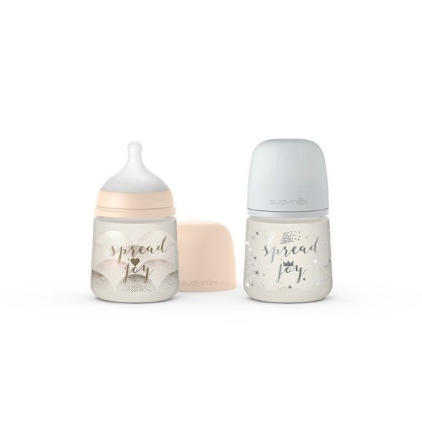 SUAVINEX l Láhev kojenecká JOY 150 ml fyziologická S - SRDCE