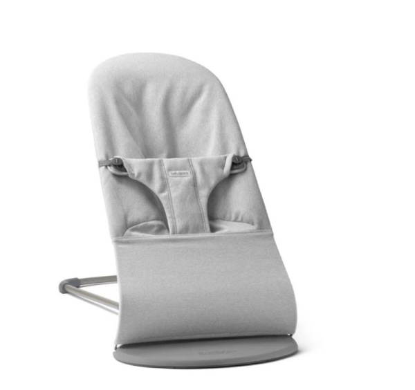 BABYBJÖRN Lehátko BLISS Woven - Light Gray mélange