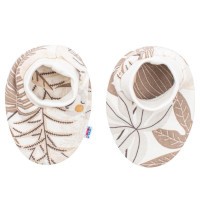 NEW BABY Kojenecký bavlněný set-capáčky a rukavičky