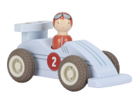 LITTLE DUTCH Závodní autíčka na setrvačník dřevěná