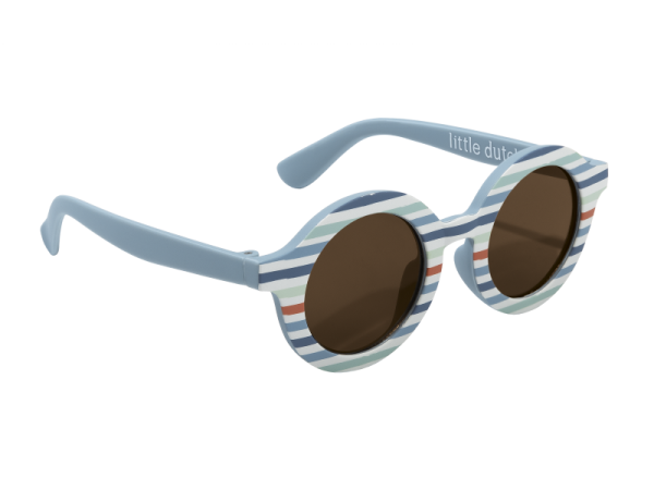 LITTLE DUTCH Sluneční brýle - Blue Stripes
