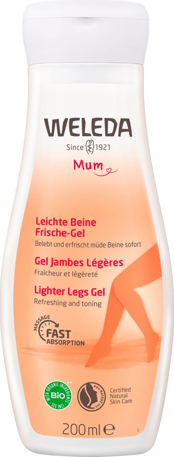 WELEDA Gel pro úlevu unaveným nohám - 200 ml