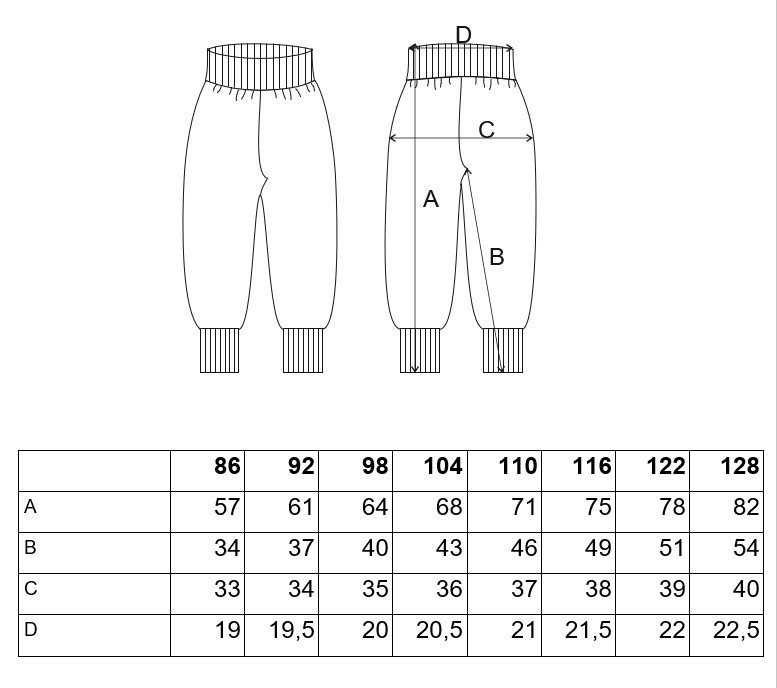 LITTLE ANGEL Tepláky - denim lvíčci