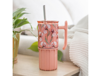 QUOKKA Nerezový termohrnek s brčkem Umi 720 ml