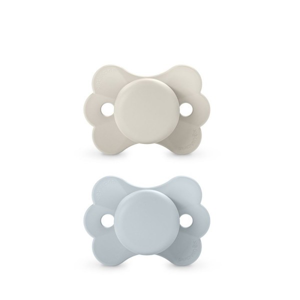 SUAVINEX Dudlík SX PRO fyziologický 2 ks WONDERLAND 0/6m - MODRÝ + KRÉMOVÝ