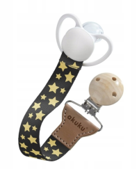 AKUKU Klip na dudlík hvězdy