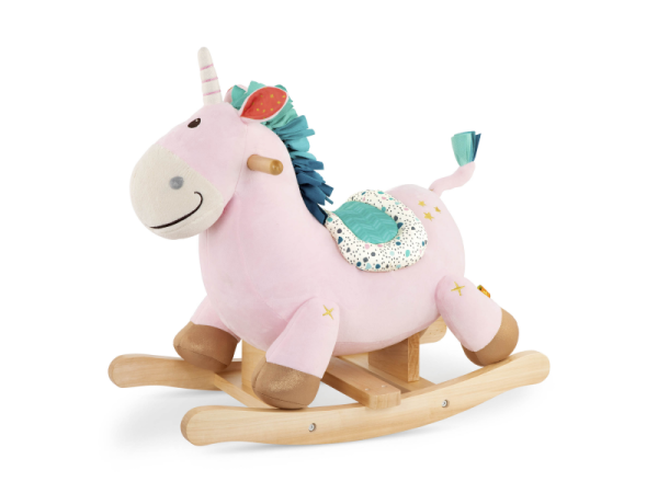B-TOYS Houpací zvířátko - Jednorožec Cleo
