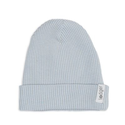 LODGER Beanie Ciumbelle Bavlněná čepička - Blue Fogg 0 - 6 měsíců