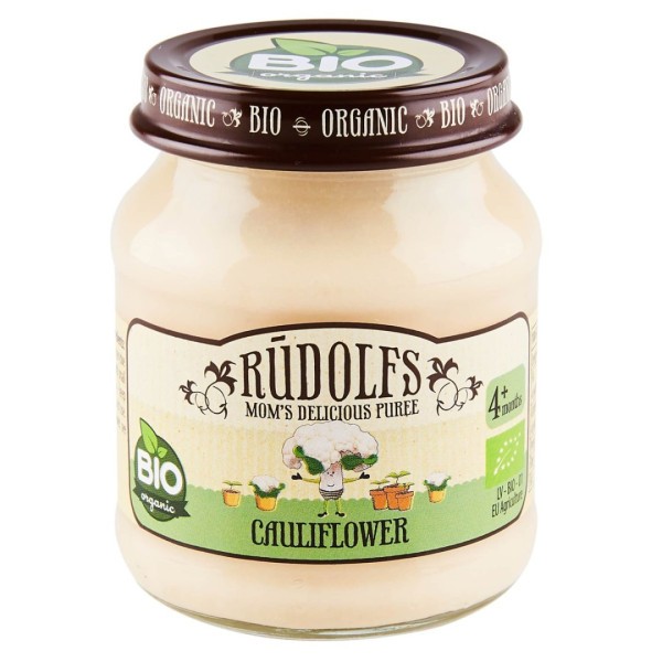 RUDOLFS BIO Příkrm květák 120 g - Příkrm květák 120 g