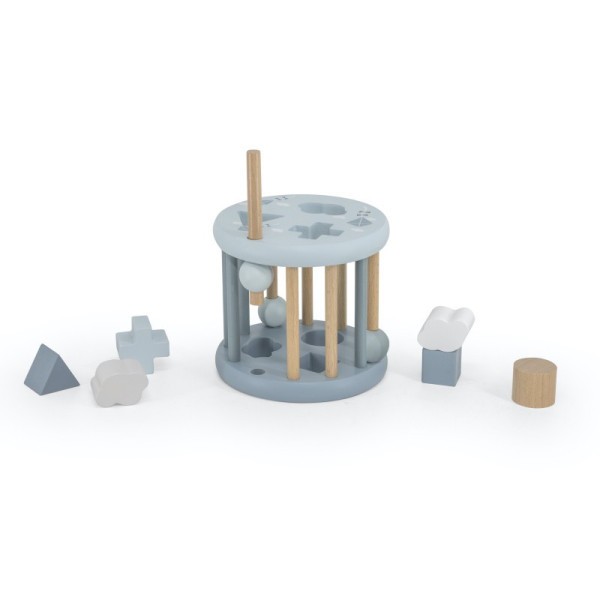 Label Label Oválná vkládačka tvarů - Modrá