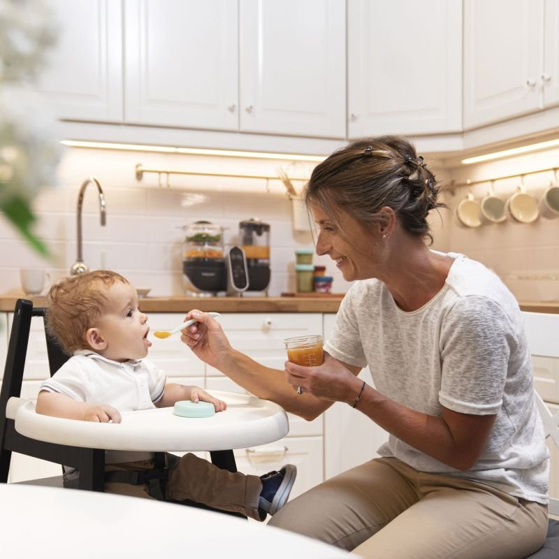 BABYMOOV Skleněné misky s víčky MULTISET (4x 100ml + 4x 220ml)