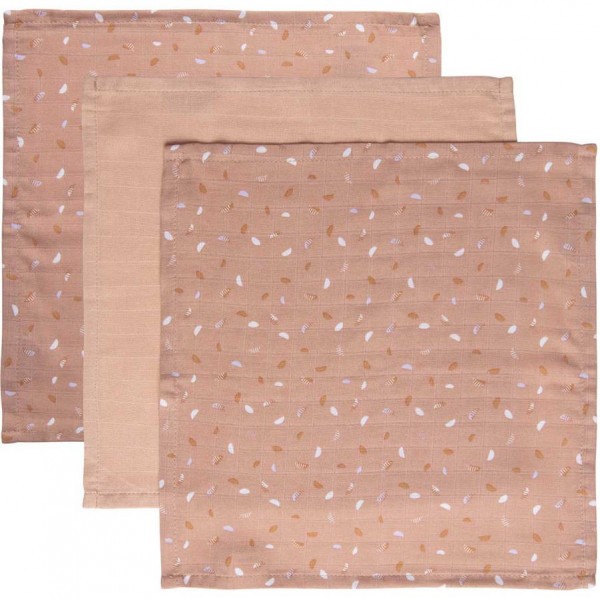 Mušelínové žínky na obličej Luma  3ks - Half Moon