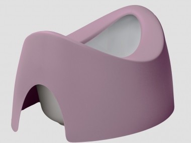 TEGA Dětský oboustranný ergonomický nočník s výlevkou Teggi - fialová-vřesová/bílá