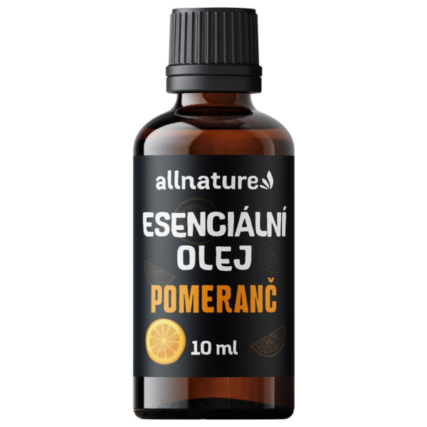 ALLNATURE Esenciální olej Pomeranč 10 ml - Pomeranč 10 ml