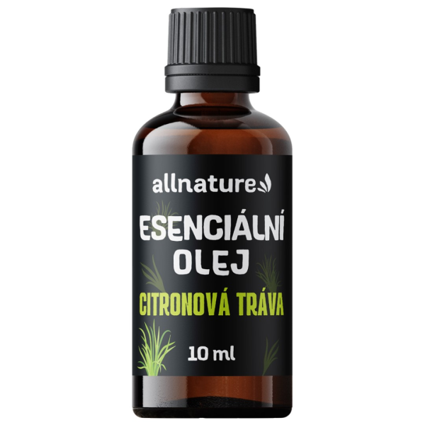 ALLNATURE Esenciální olej Citronová tráva 10 ml - Citronová tráva 10 ml