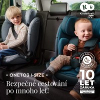 KINDERKRAFT Autosedačka Oneto3 i-Size 76-150cm + Isofix