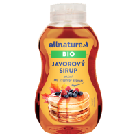 ALLNATURE Javorový sirup BIO 250 ml