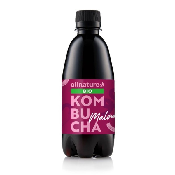 ALLNATURE Kombucha BIO 330 ml ovocná příchuť - Malina BIO 330 ml