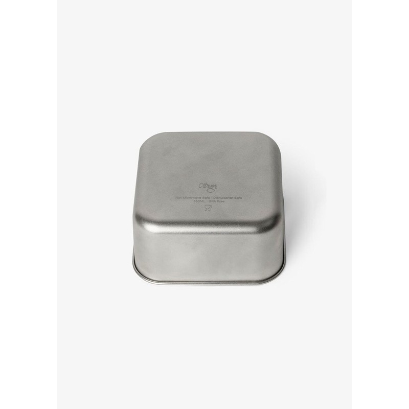 CITRON Sada 3 stohovatelných boxů z nerezu