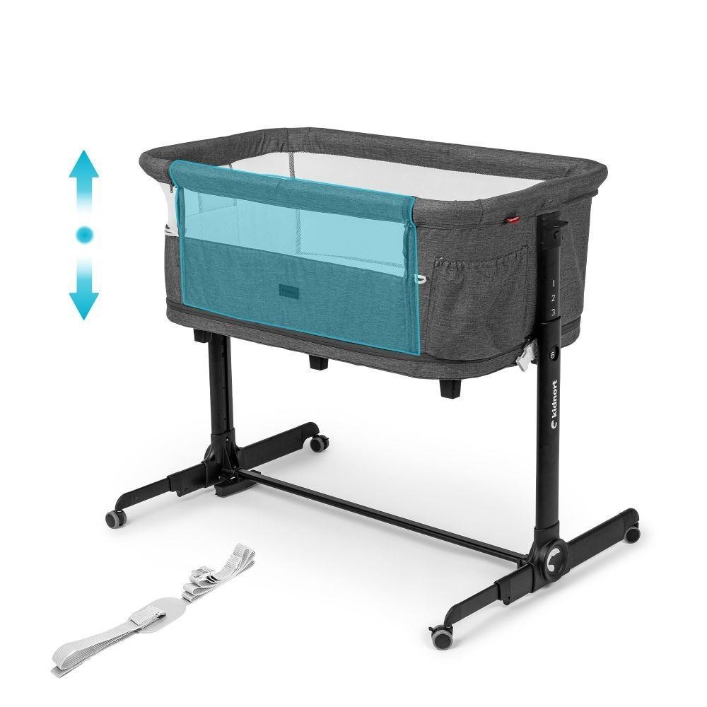 KIDNORT Postýlka Snäckskal