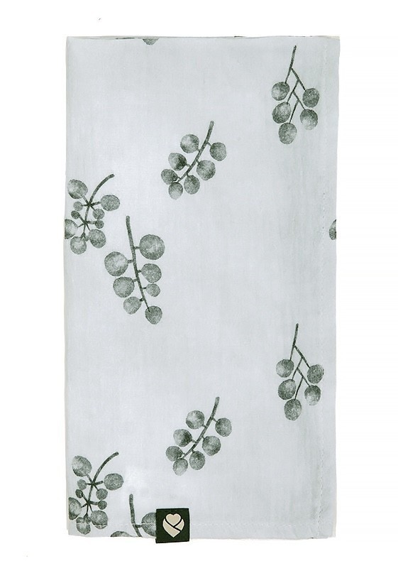 EMITEX Mušelínová plena - Grey Blooms