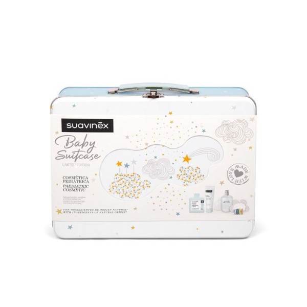 SUAVINEX Kosmetická sada DREAMS na cesty KUFŘÍK - tyrkysová