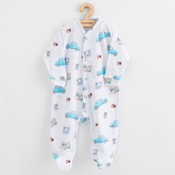 NEW BABY Kojenecký overal New Baby Classic II cars - vel. 56