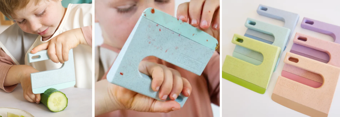 Malé ruce, velká chuť tvořit: seznamte se s KLYV – dětským nožem, který dělá z vaření radost