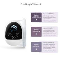 TRUELIFE Odsávačka mateřského mléka elektrická handsfree Nutrio BP W5