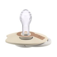 LOVI Dudlík svítící silikonový dynamický PRIME 2ks Ivory/Blush