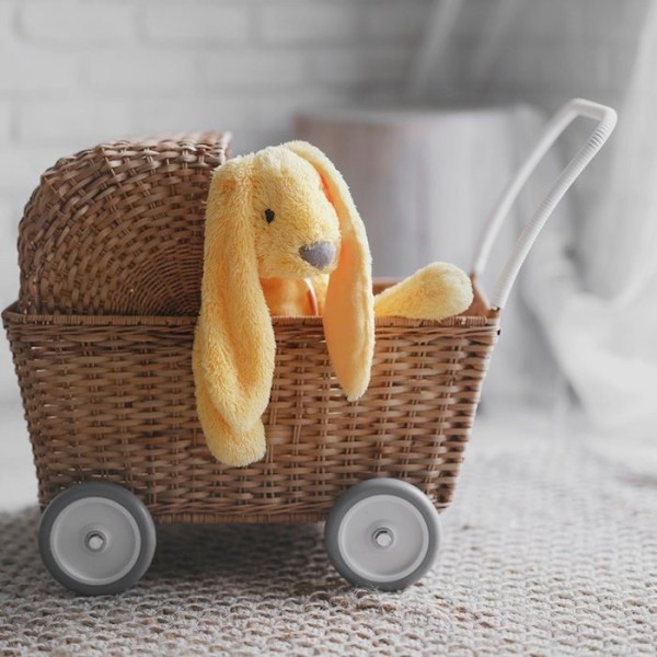 HAPPY HORSE Králíček Richie 38 cm - žlutý