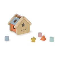 SARO BABY Dřevěný vkládací domeček 12m+