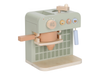 LITTLE DUTCH Kávovar na kapsle dřevěný