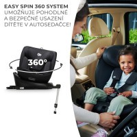 KINDERKRAFT Autosedačka I-360 i-Size 40-150 cm