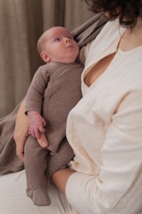 LODGER Overal novorozenecký Melange