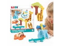 LUDI Puzzle pěnové 3D Zvířátka