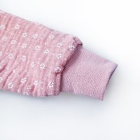 LITTLE ANGEL Kabátek podšitý Outlast® - starorůžová kytičky/sv.broskvová