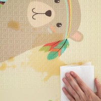 PETITE&MARS Podložka na hraní skládací Campy 197 × 147 cm