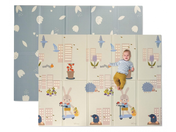 TAF TOYS Hrací deka pěnová 150x200 cm - Zahrada